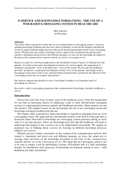 A manuscript version