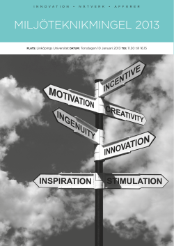 H r hittar du inbjudan och program.