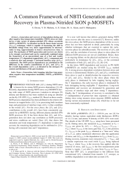 A Common Framework of NBTI Generation .pdf