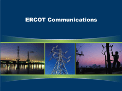 ERCOT Communications