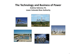Review of the Generation in ERCOT