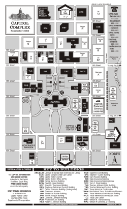 Capitol Complex Map
