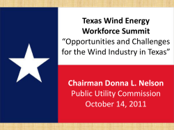 Texas Wind Energy Workforce Summit