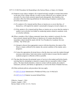 Responding to Suicidal Students