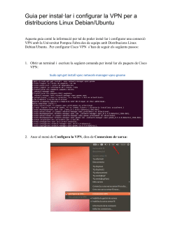 Instal Linux Cisco VPN