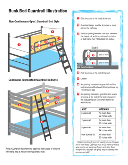 A copy of the Bunk Bed Guardrial Requirement's Illustration