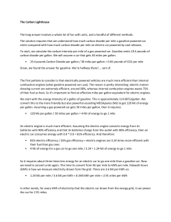 The Carbon Lighthouse