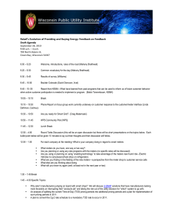 Agenda
