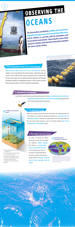 Observing the oceans