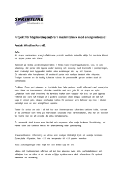 Projekt Windline Portrid