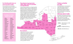 Proteja a su familia contra el rad n