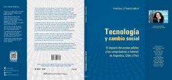Tecnolog a y Cambio Social: El impacto del acceso p blico a las computadoras e Internet en Argentina, Chile y Per