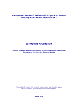 Laying the Foundation