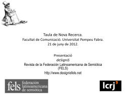 designis presentacion xiv congreso asociacion espanola semiotica