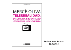 Presentaci de la Sessi