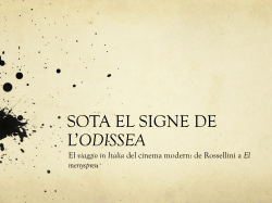 Presentaci de la Sessi