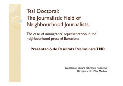 Presentaci de la Sessi