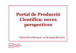 Presentaci de la Sessi