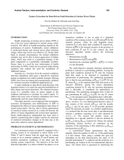 Feature Extraction for Data-Driven Fault Detection in Nuclear Power Plants