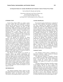 Integrated Scheme for Anomaly Identification and Automatic Control of Nuclear Power Plants