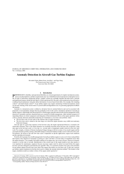 Anomaly Detection in Aircraft Gas Turbine Engines