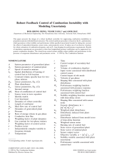 Robust Feedback Control of Combustion Instability with Modeling Uncertainty