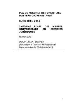 Informe seguiment 11-12
