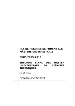 Informe seguiment 09-10