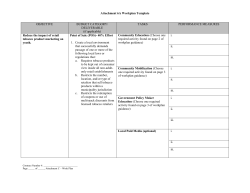 Attachment 6a: Workplan Template
