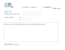 Attachment 10A: Workplan Component A - HIV/HCV Center