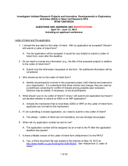 Questions, Answers, and Modifications