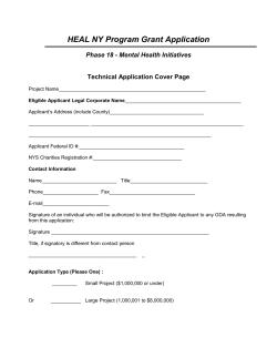 Technical Application
