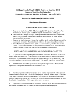 Corrections and Modifications, Questions and Answers