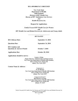 Request for Applications