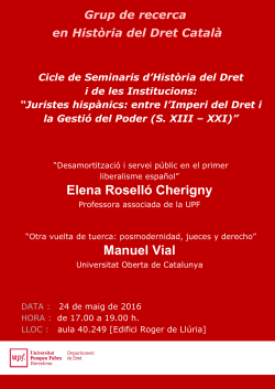 Seminari Grup Recerca Historia Dret_24Maig_2016