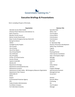 List of Early Purchasers - Download PDF here