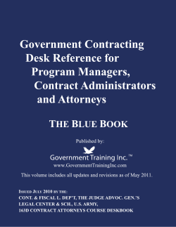 Excerpt from The Blue Book Introduction - Detailed Table of Contents - Download PDF here