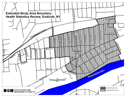 Extended Study Area Boundary