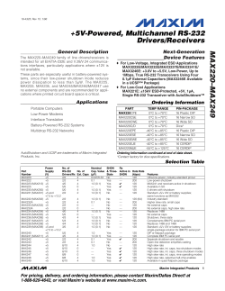 MAX232 TTL to RS-232