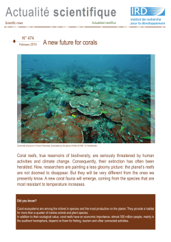 Scientific news n°474 ( PDF , 436 Ko)