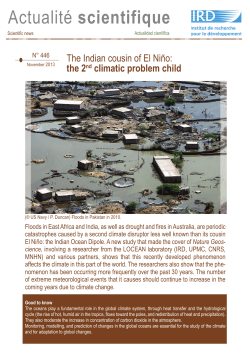 Actualit&eacute; scientifique n&deg;446 ( PDF , 867 Ko)