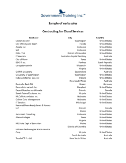 Sampling of early purchasers - Download PDF Here