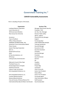 List of Early Purchasers - Download PDF here