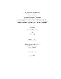 A Comparison of Helicopter Active Rotor Gust Rejection and Vibration Alleviation Methods