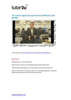 Download student worksheet (pdf) and video link