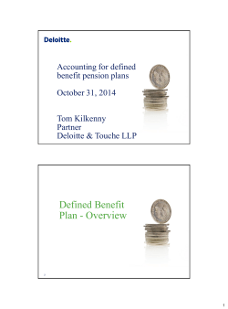 2 Tom Kilkenny Pension Accounting