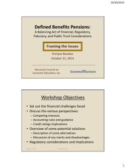 1 Enrique Bacalao Defined Benefits Pensions