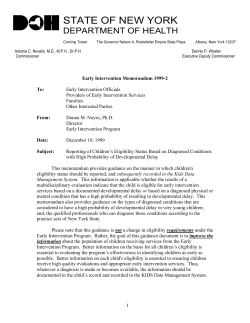 http://www.health.ny.gov/guidance/oph/cch/bei/99-2.pdf