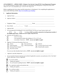 Attachment 2 Application REVISED