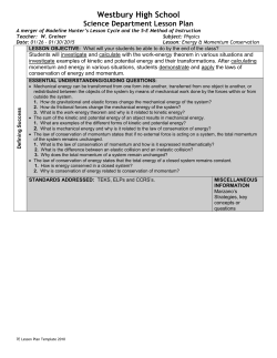 Physics and Pre-AP Physics January 26-February 13